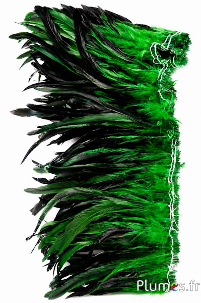 Guirlande haan - 20-30 cm - groen-zwart